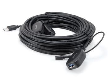 EQUIP CABO EXT ACTIVO USB 3.0 15M PRETO — miniatura 1