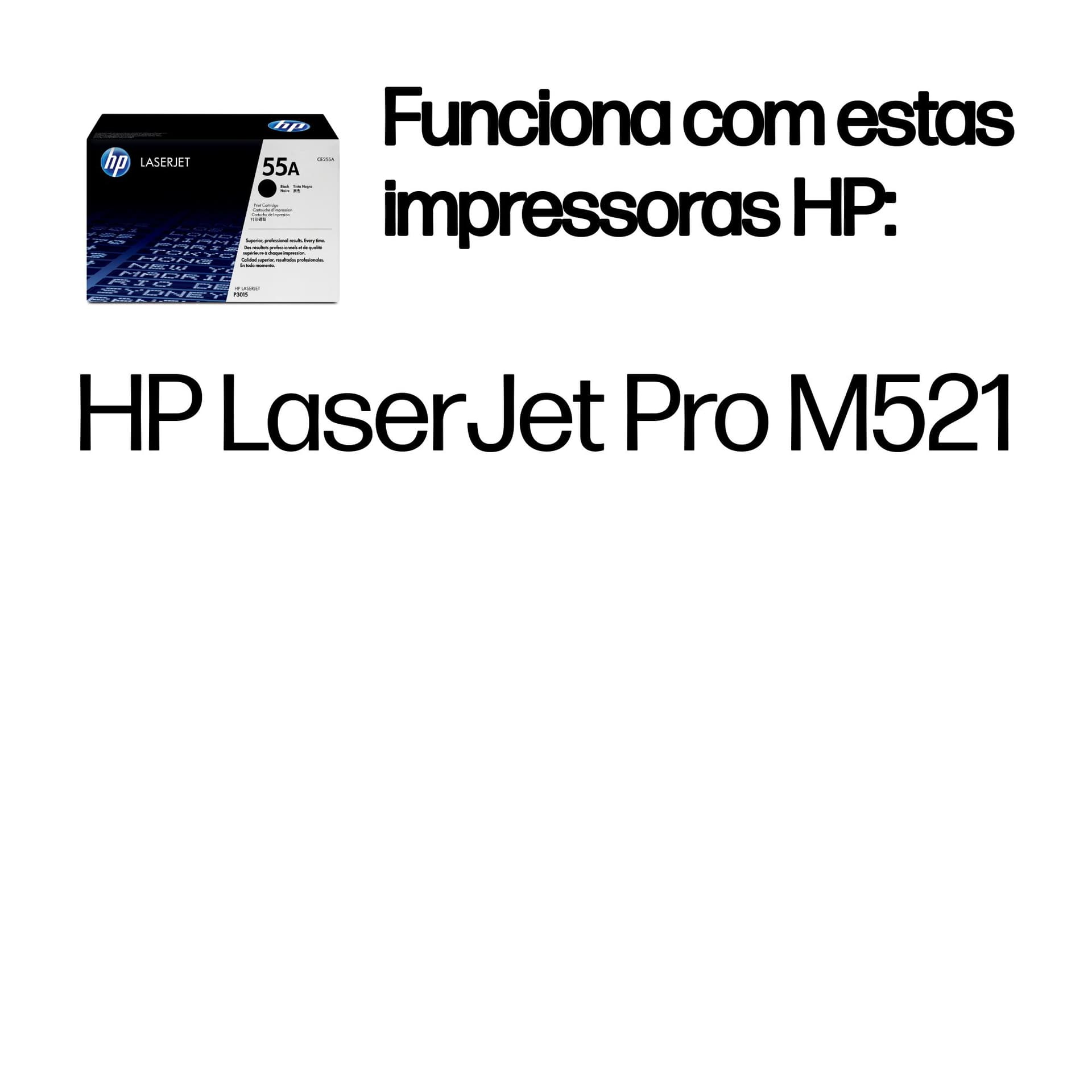 HP Toner LaserJet Original 55A Preto, miniatura 2