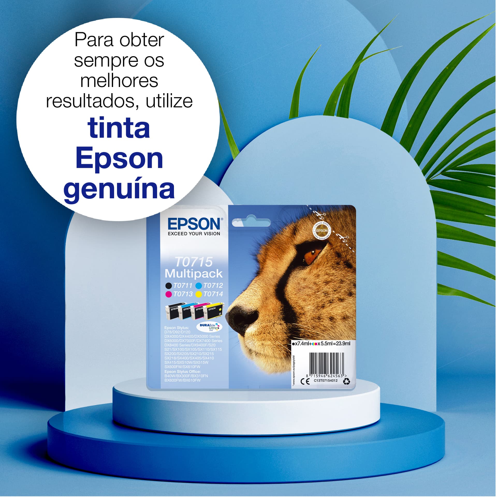 Epson Multipack 4-colours T0715 DURABrite Ultra Ink — miniatura 2