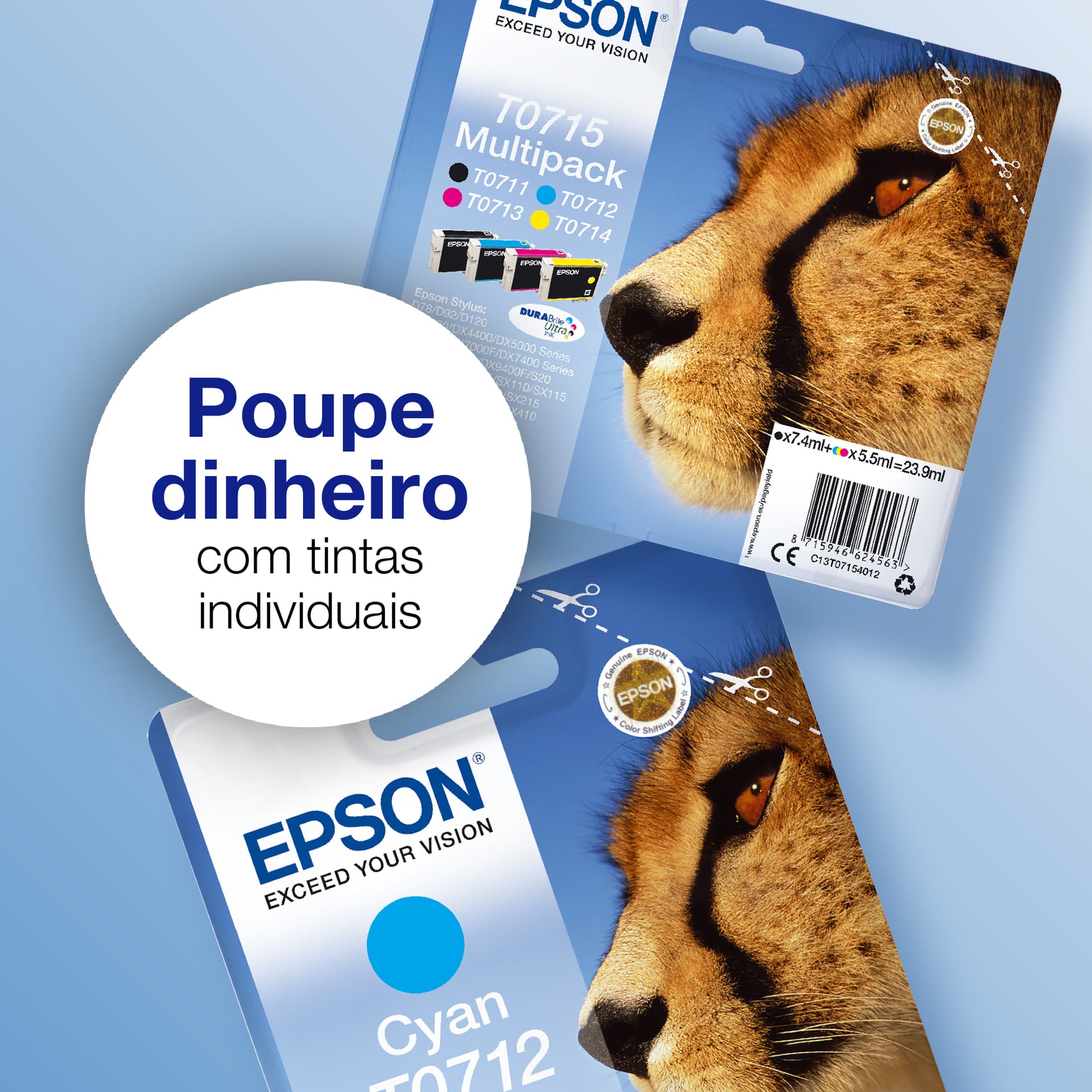 Epson Multipack 4-colours T0715 DURABrite Ultra Ink — miniatura 3