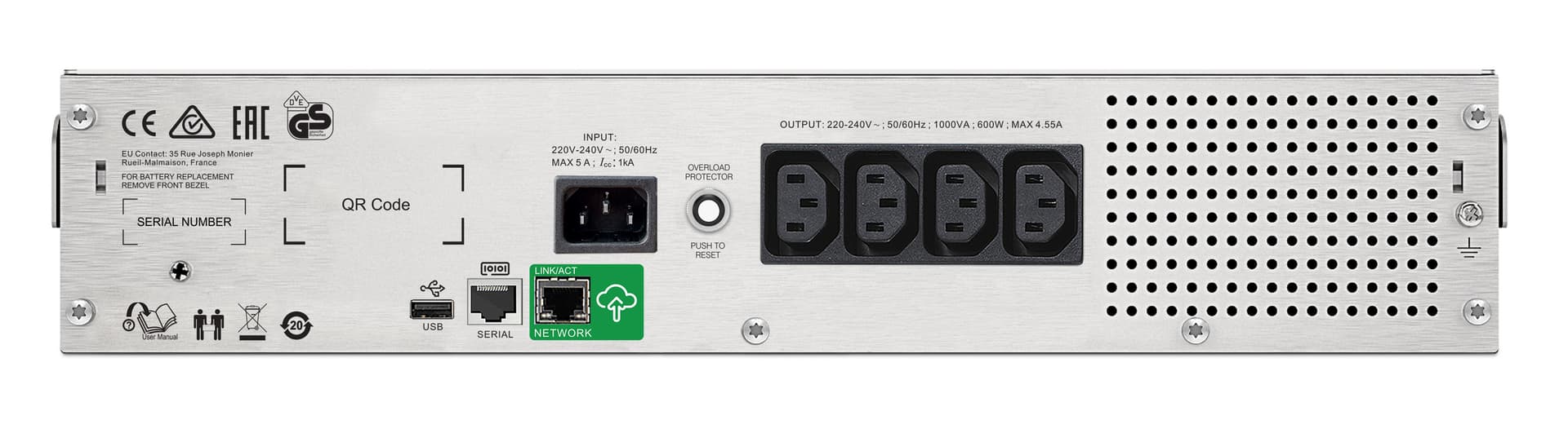 APC SMC1000I-2UC — miniatura 2