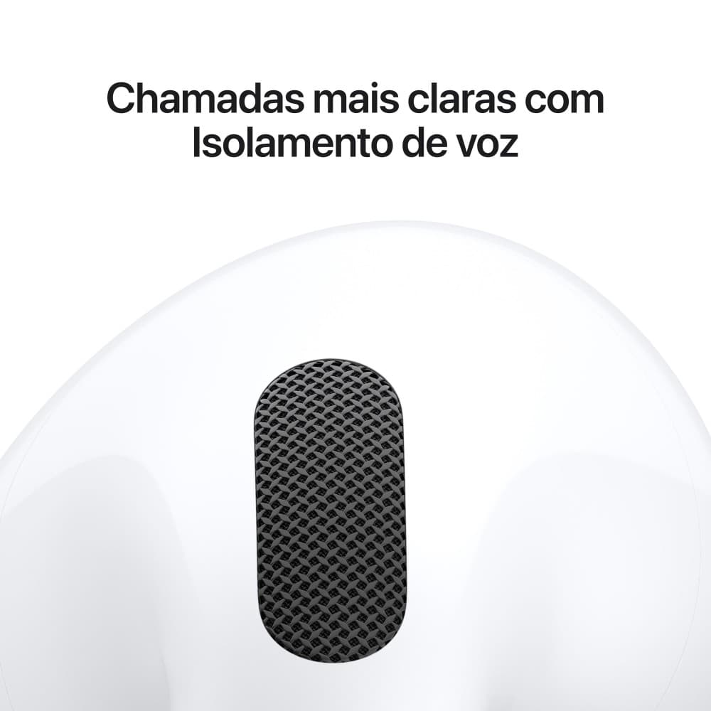 Apple AirPods 5 - Auscultadores sem fios com microfonoe - botão de orelha - bluetooth - cancelamento de ruído activo - branco, miniatura 5