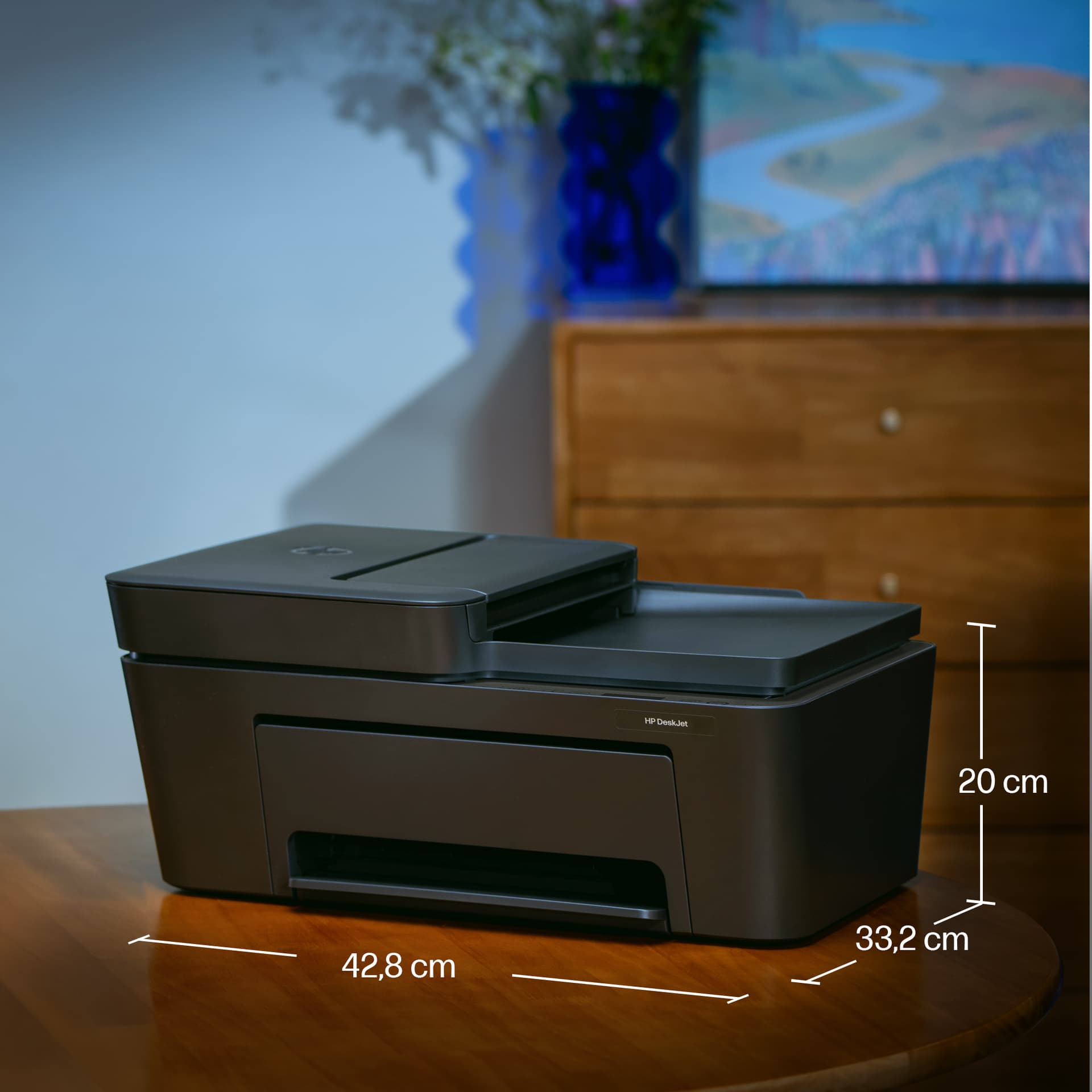 HP DeskJet 4310 Sem fios All-in-One Cor Impressora, Instant Ink. — miniatura 3