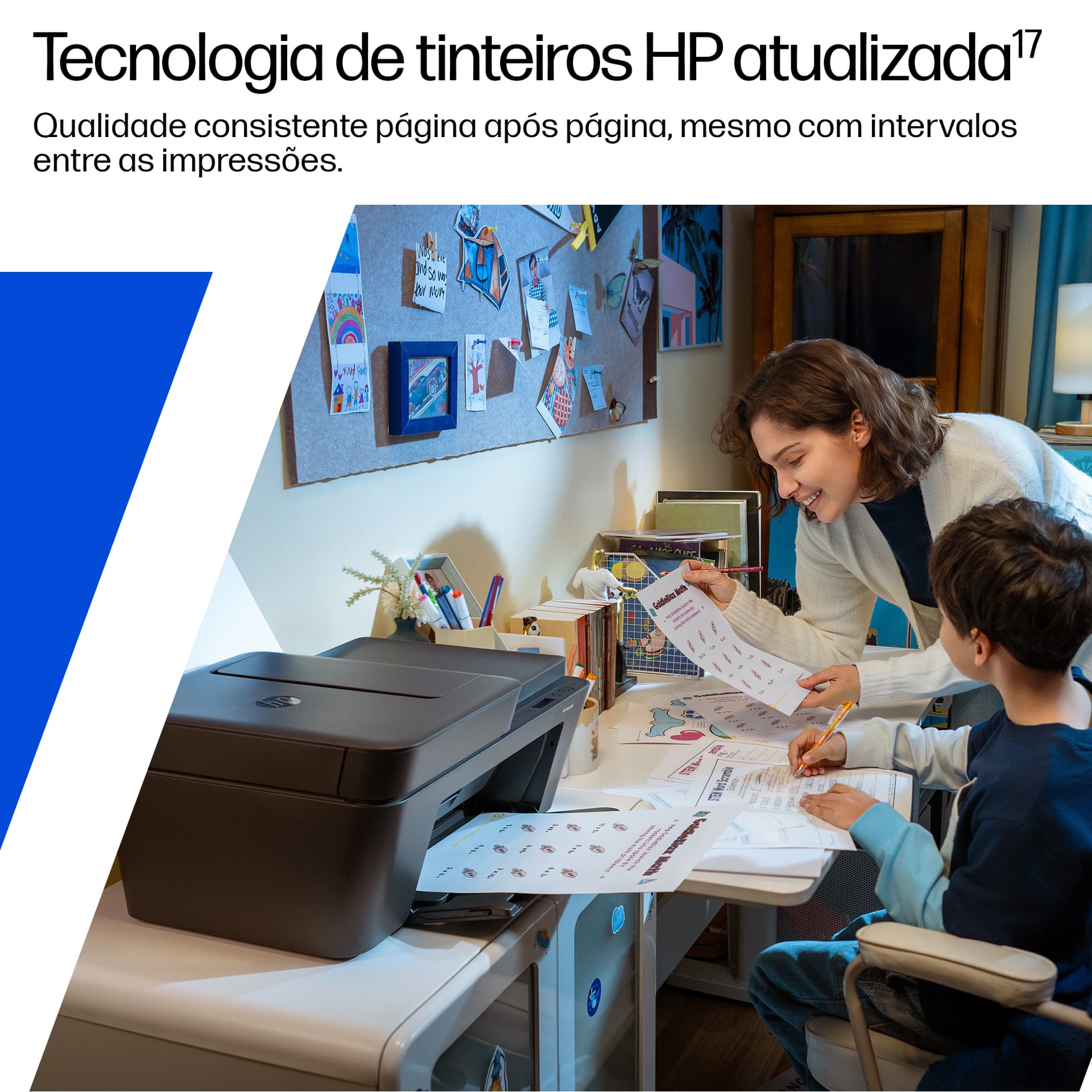 HP DeskJet 4310 Sem fios All-in-One Cor Impressora, Instant Ink. — miniatura 8