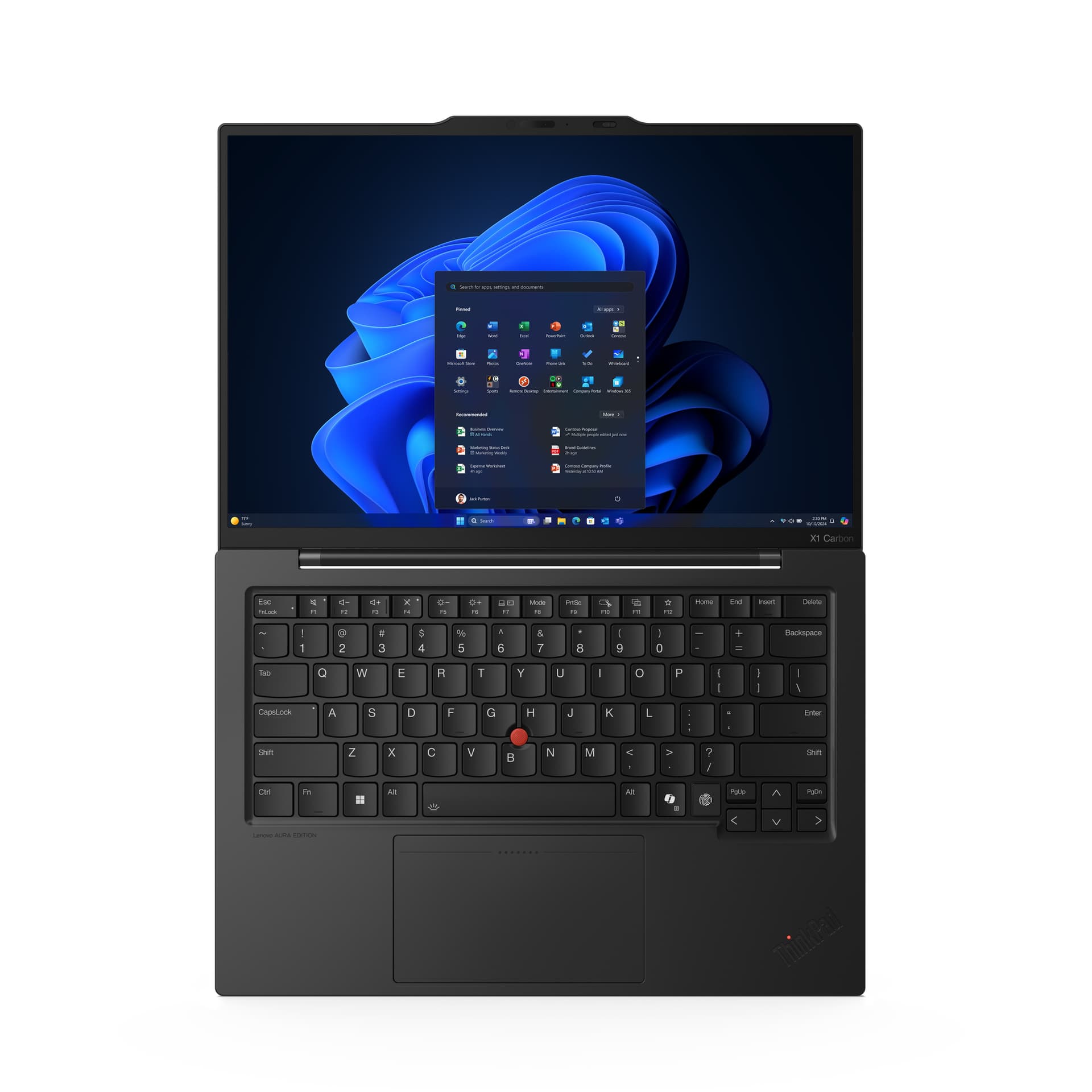 Lenovo ThinkPad X1 Carbon Gen 13 Aura Edition Copilot+ PC — miniatura 16