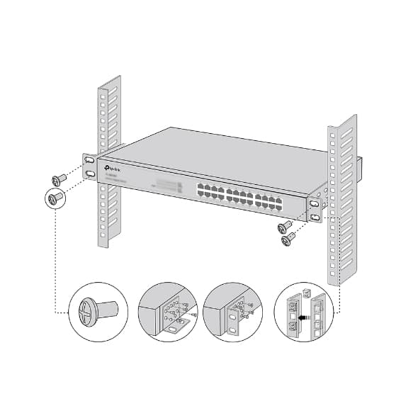 TP-Link Omada RackMount Kit-19, miniatura 3