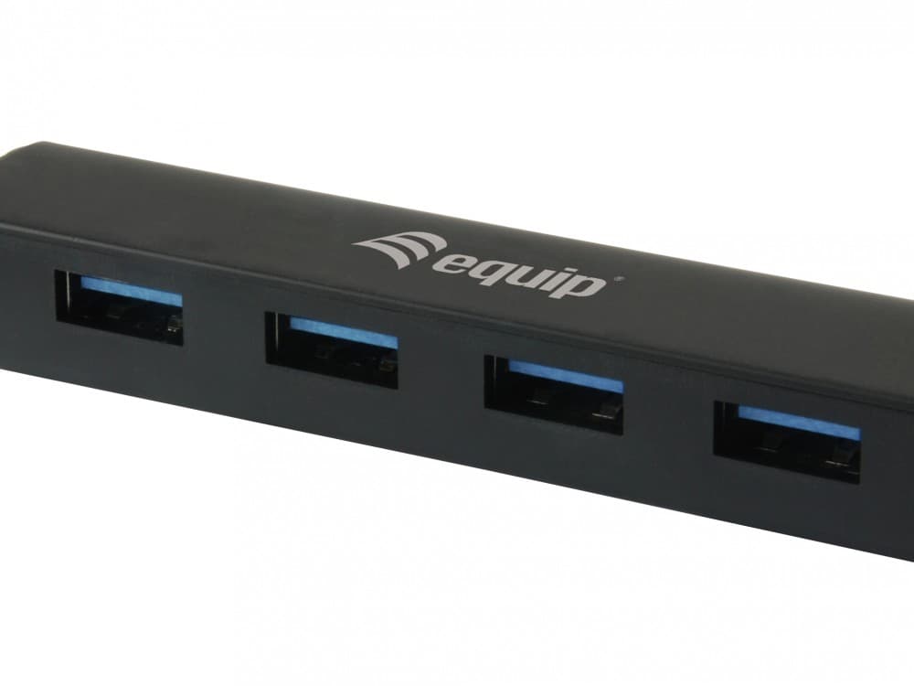 EQUIP LIFE HUB 4PORT USB 3.0 BLACK — miniatura 4