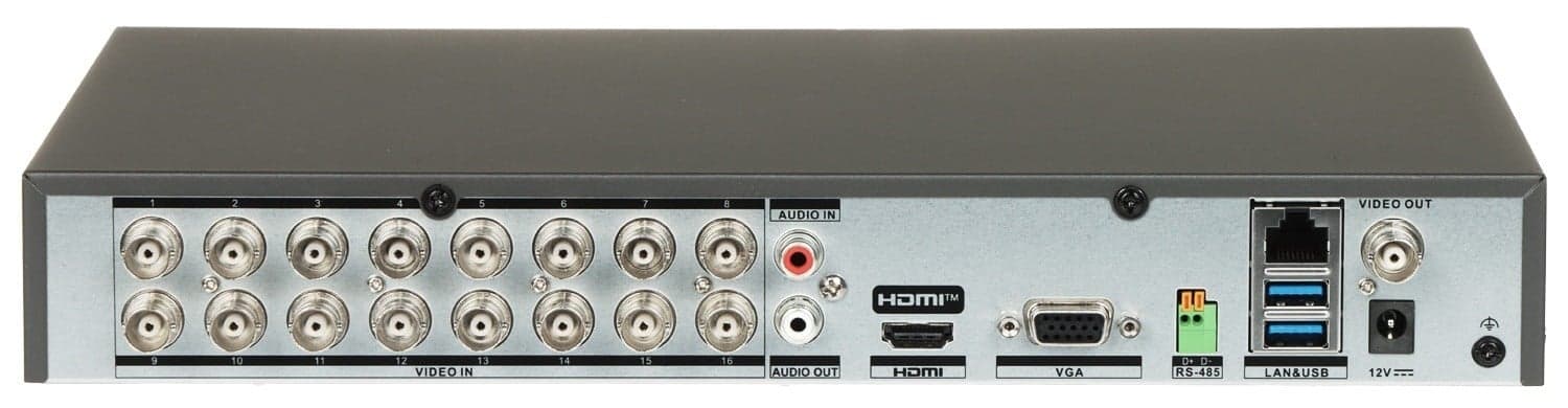 HIKVISION GRAVADOR DE VIDEO DVR 16 CANAIS ACUSENSE 1080P MD 2.0, miniatura 4