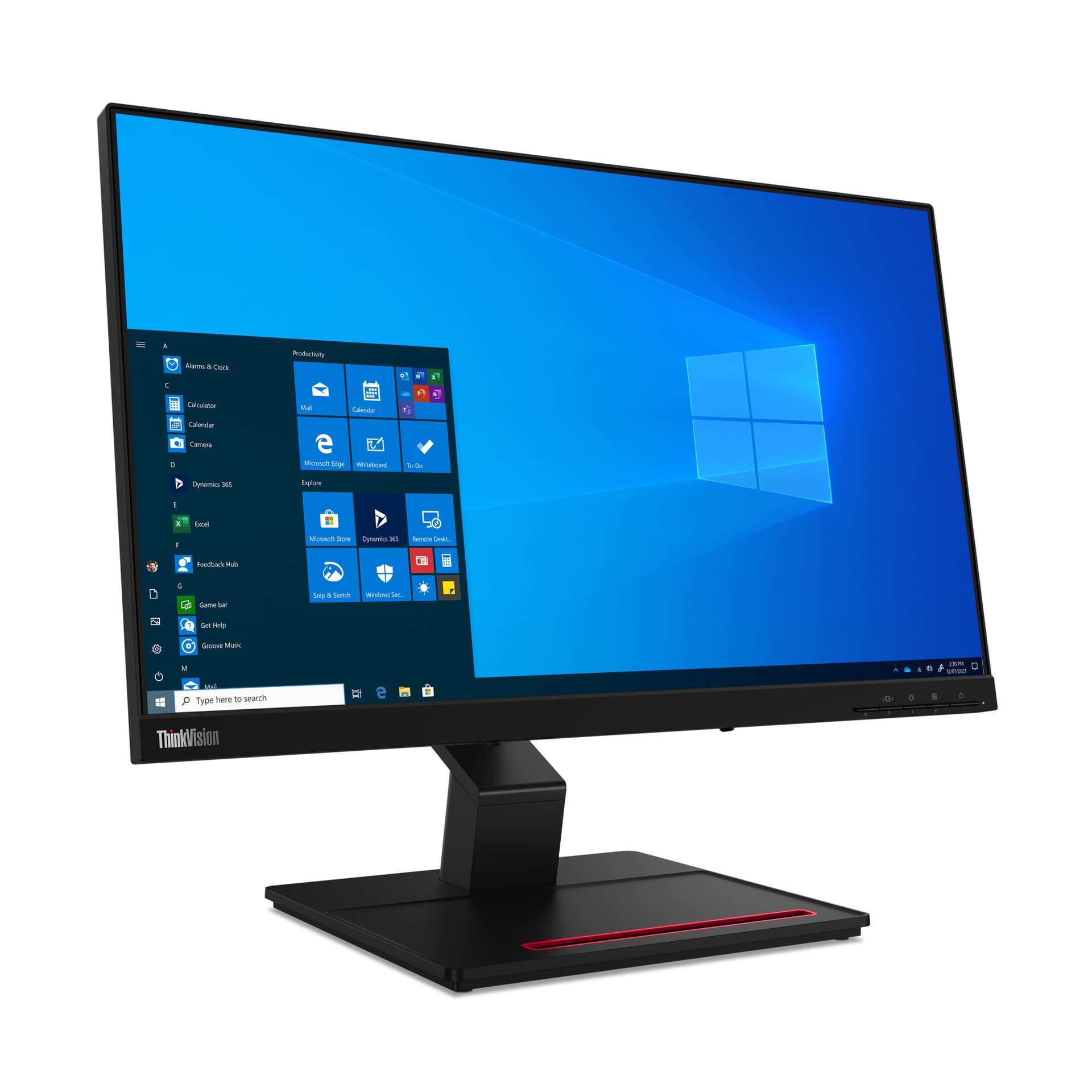 Lenovo ThinkVision T24t-20 Monitor, miniatura 2