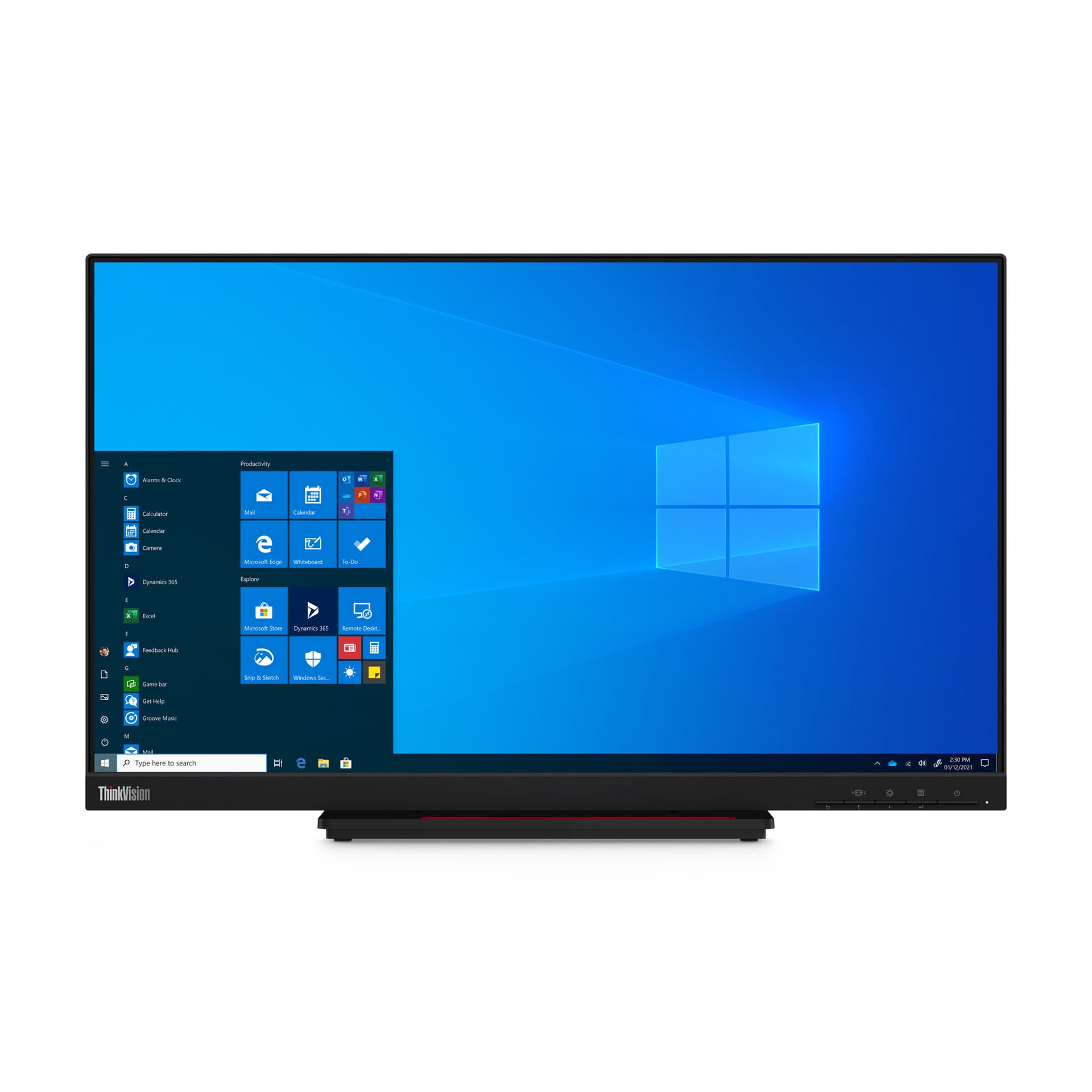 Lenovo ThinkVision T24t-20 Monitor, miniatura 9