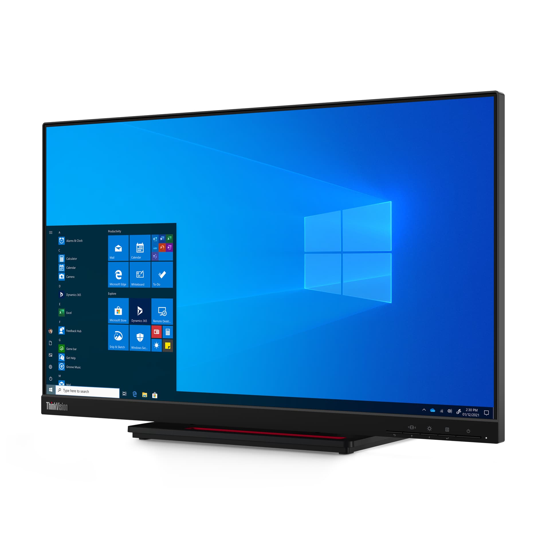 Lenovo ThinkVision T24t-20 Monitor, miniatura 10