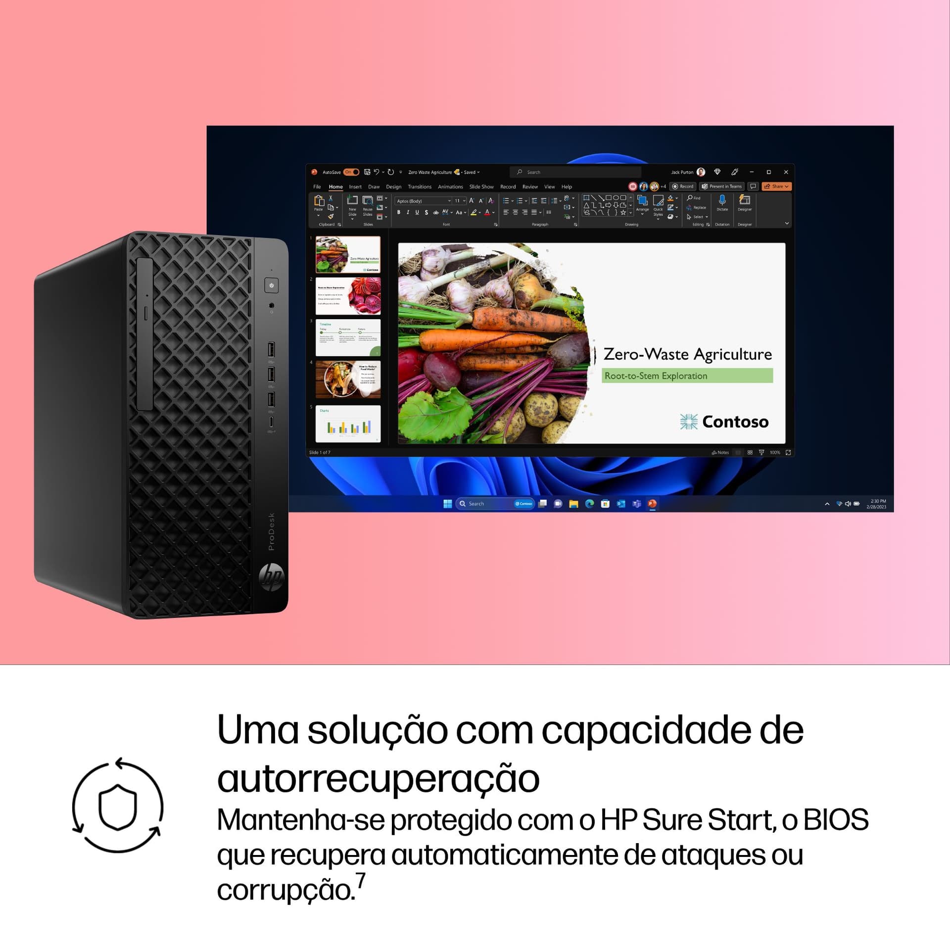 HP ProDesk 4 Tower G1i Desktop AI PC — miniatura 12