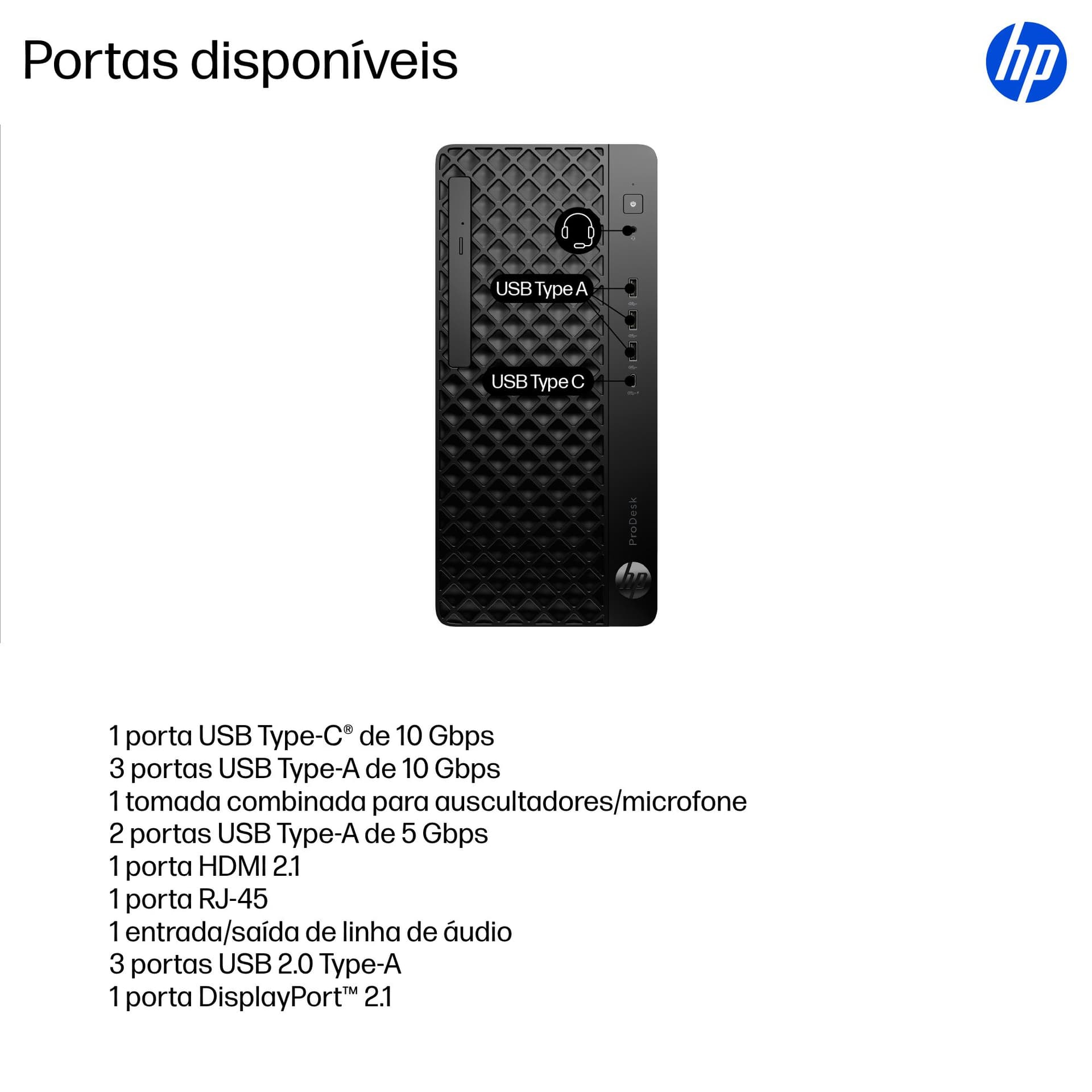 HP ProDesk 4 Tower G1i Desktop AI PC — miniatura 4