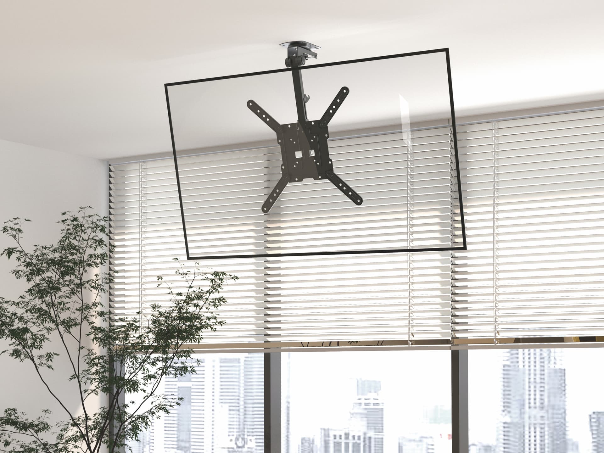 Equip Suporte de TV de 23“-55” para montagem no teto — miniatura 4