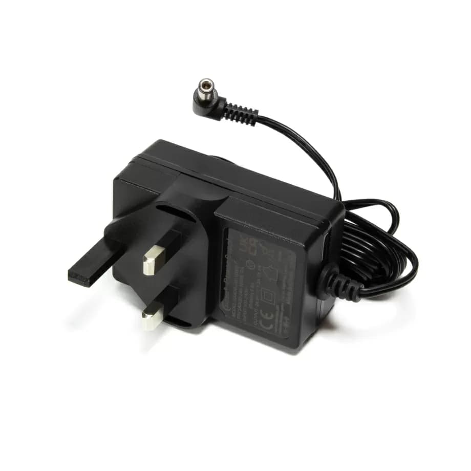 24v 1.2A power supply, right angle UK plug, miniatura 2