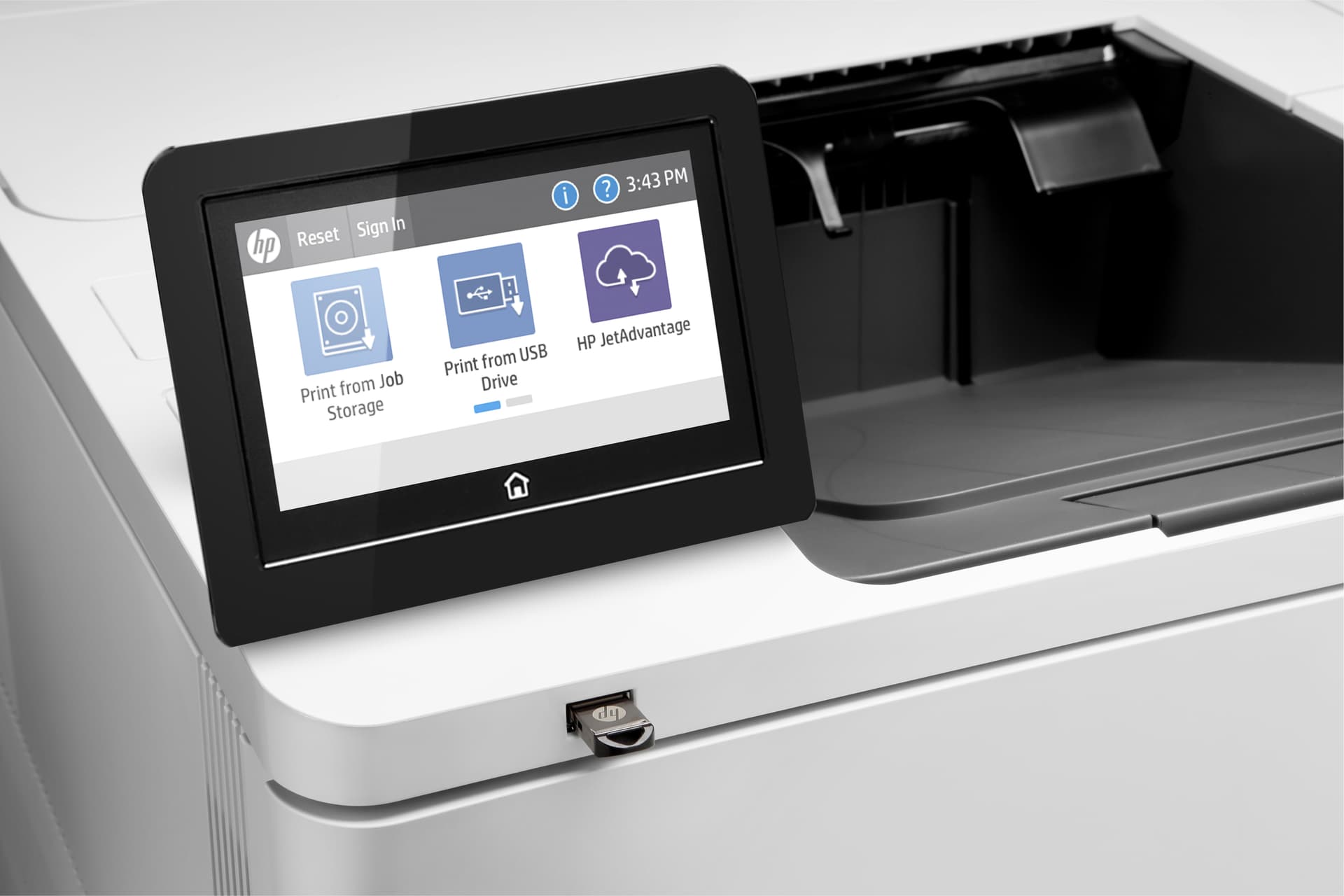 HP LaserJet Enterprise Impressora M612dn, miniatura 5