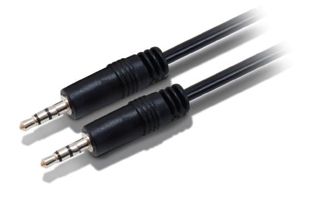 EQUIP CABO AUDIO STEREO JACK 3.5 M/M C/ 2.5M — miniatura 1