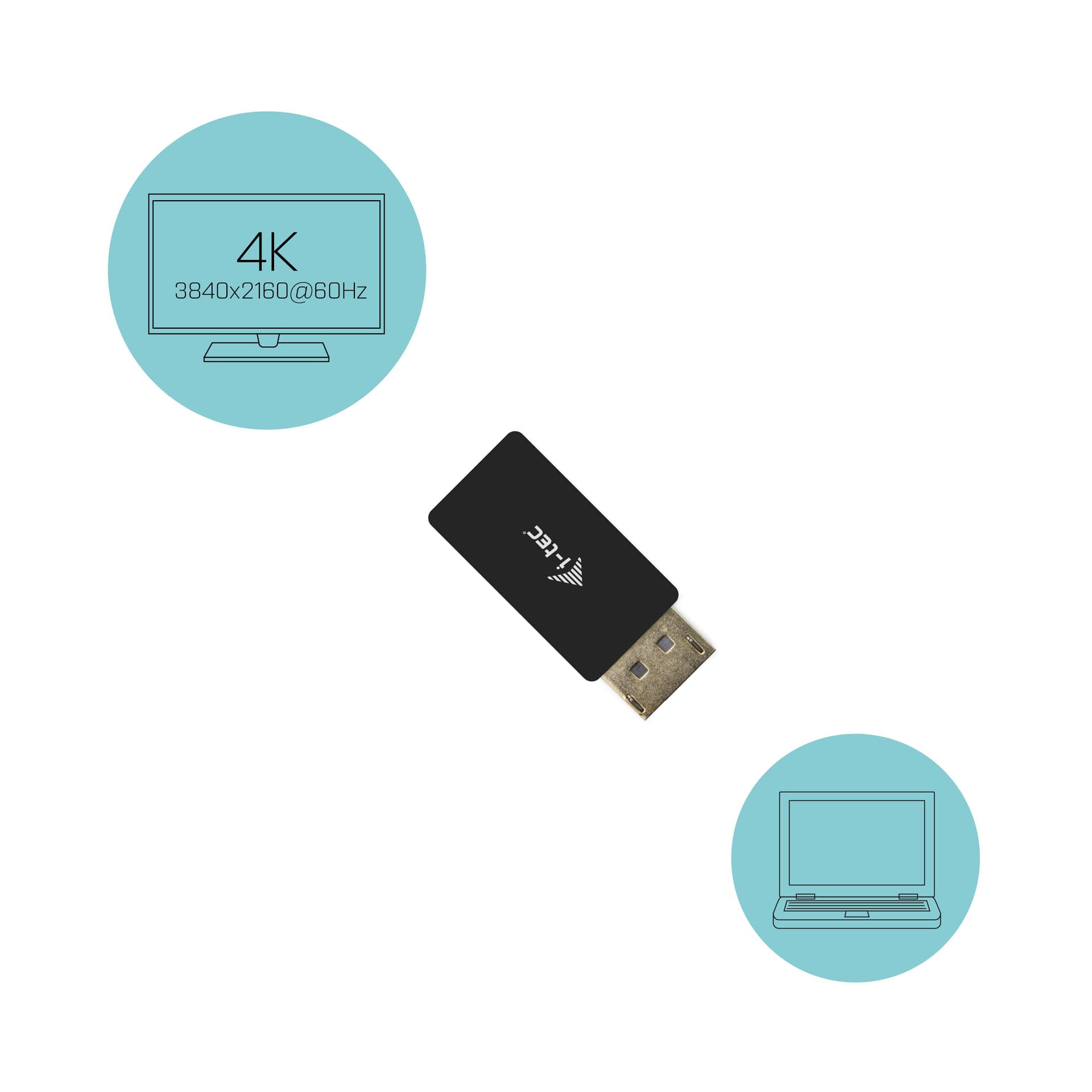 i-tec DP2HDMI4K60HZ, miniatura 3