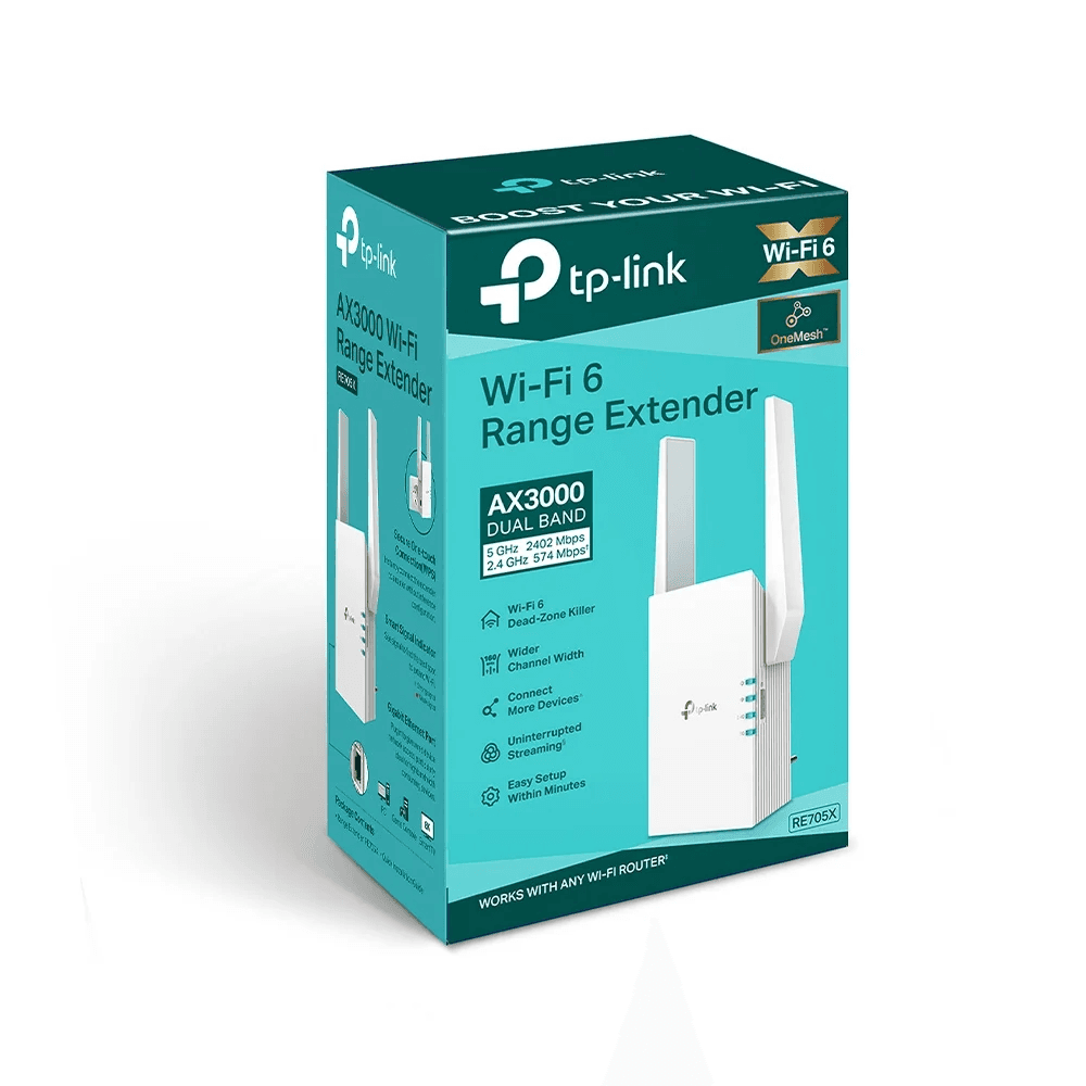 TP-LINK AX3000 WI-FI 6 RANGE EXTENDER — miniatura 4