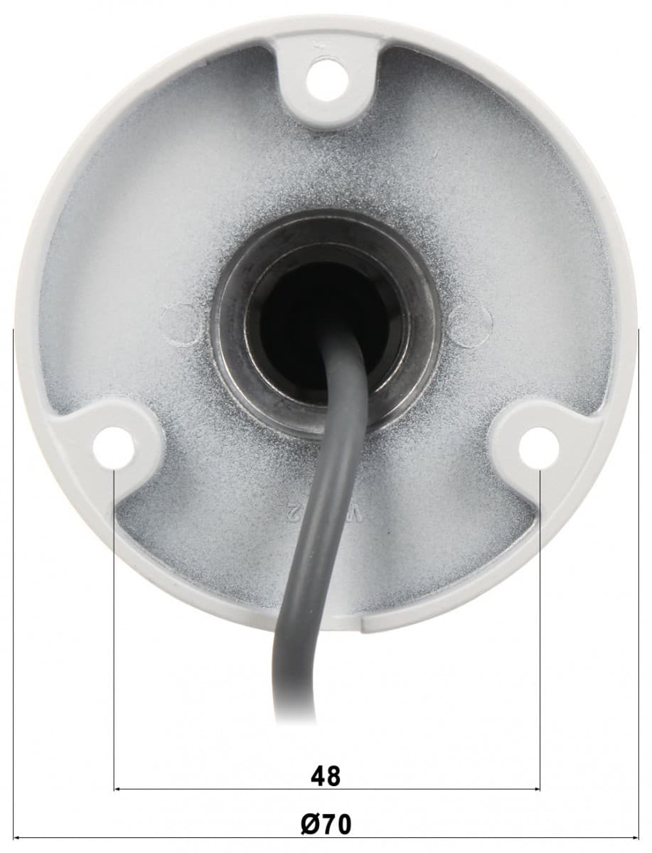 HIKVISION CAM HD MINI BULLET 2M LUZ HÍBRIDA 2.8MM IR30 IP67 12V 4EM1, miniatura 5