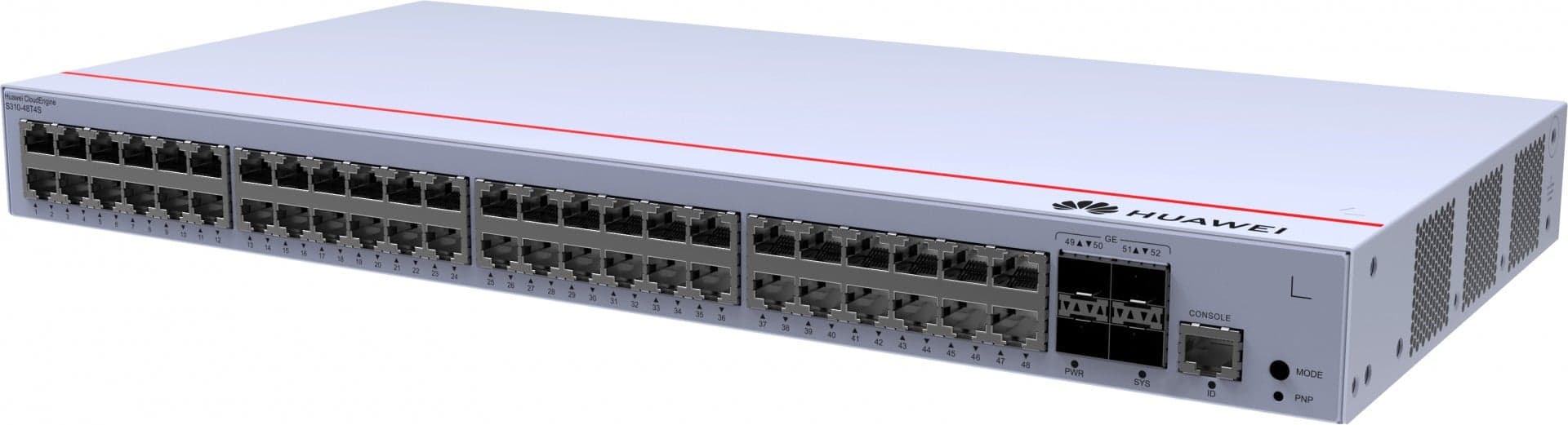 HUAWEI S310-48T4S SWITCH 48 10/100/1000BASE-T PORTS4GE SFP PORTS AC POWER#PROMO# — miniatura 3