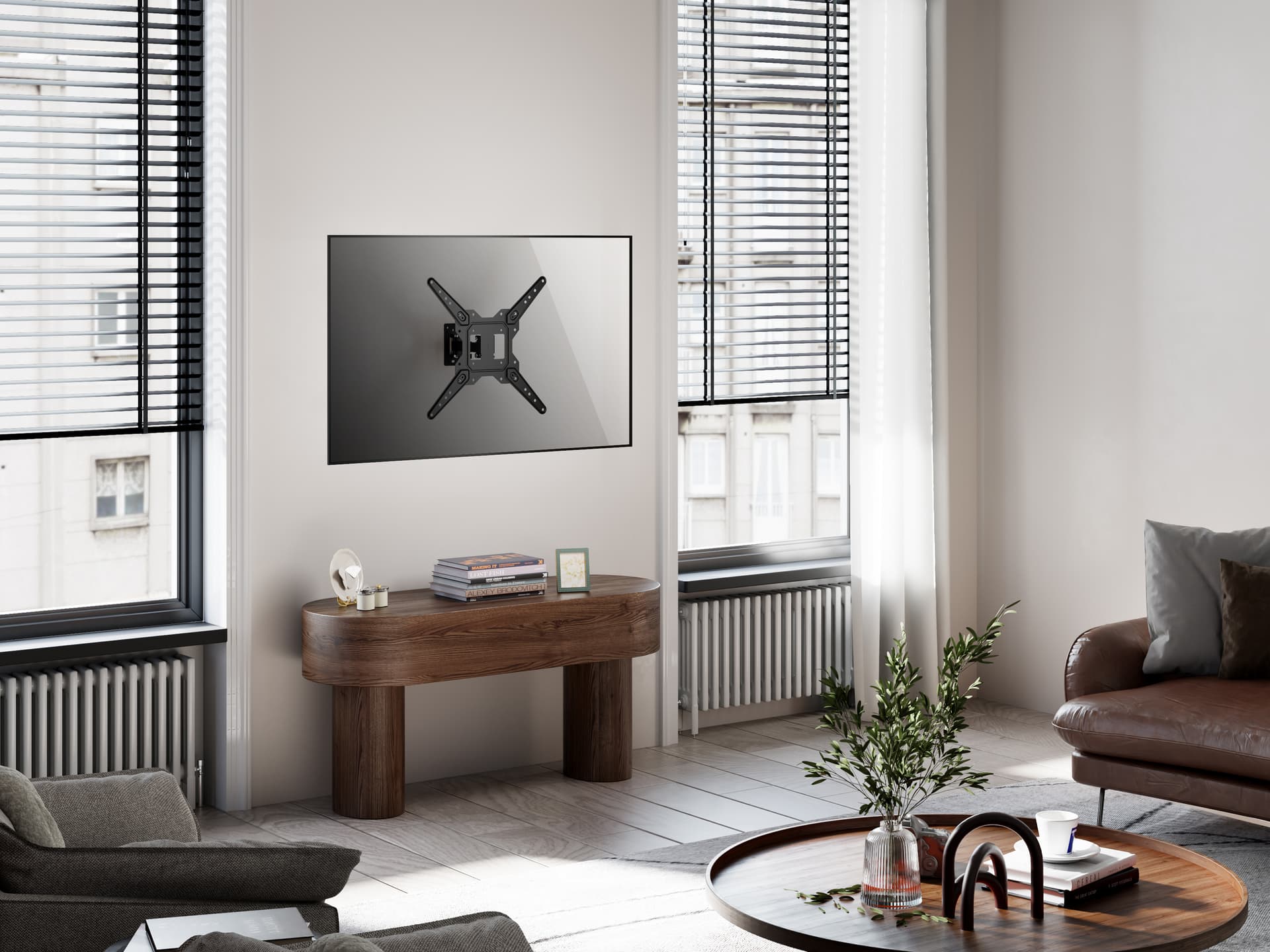 Equip Suporte de parede para TV de movimento total de 23"-55” — miniatura 9