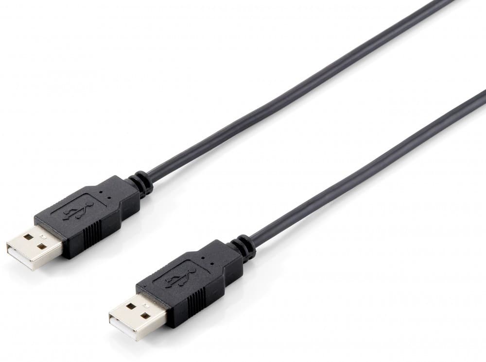 EQUIP CABO USB 2.0 A/A M/M 1.80MT PRETO — miniatura 1