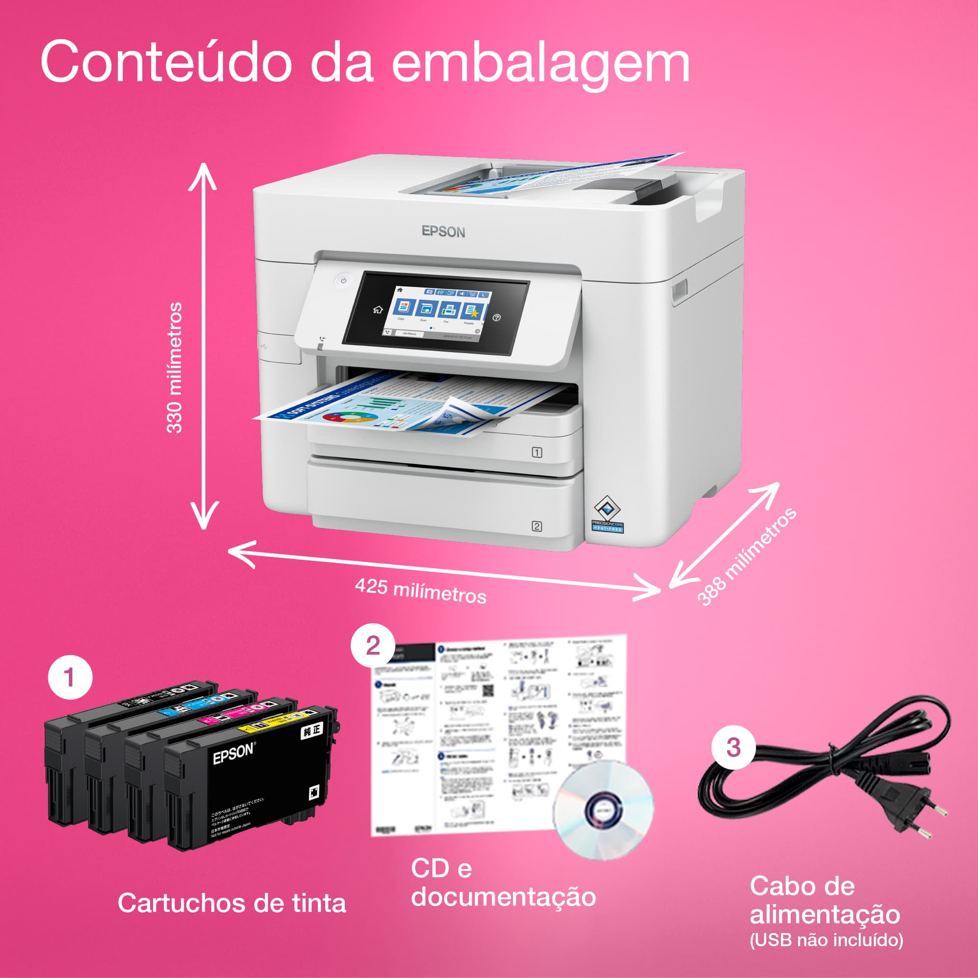 Epson WorkForce Pro WF-C4810DTWF Printer — miniatura 6