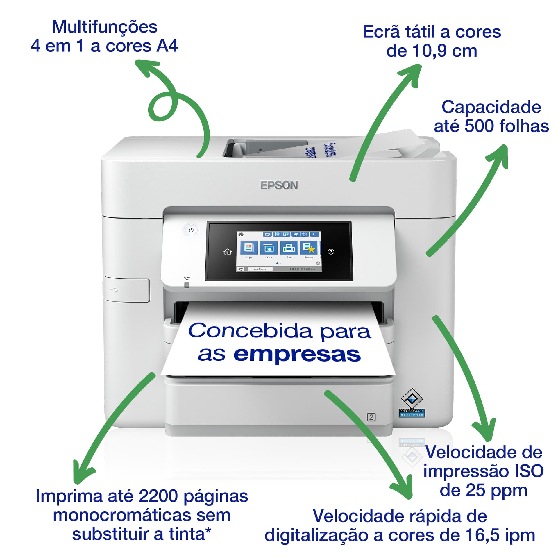 Epson WorkForce Pro WF-C4810DTWF Printer — miniatura 7