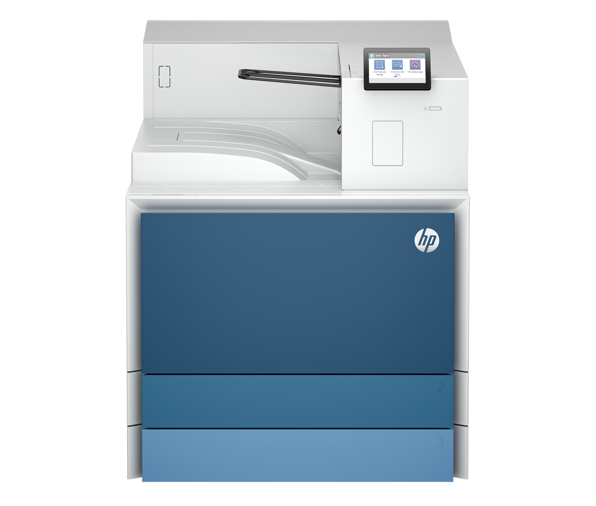 HP LaserJet Enterprise 8501dn Preto e branco Impressora, miniatura 1
