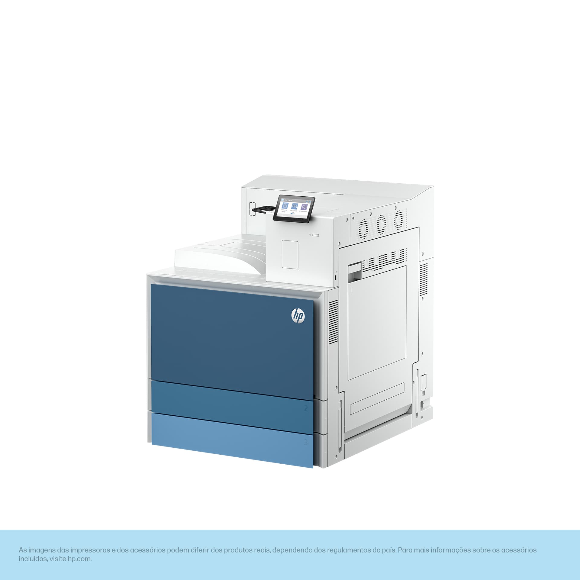 HP LaserJet Enterprise 8501dn Preto e branco Impressora, miniatura 12