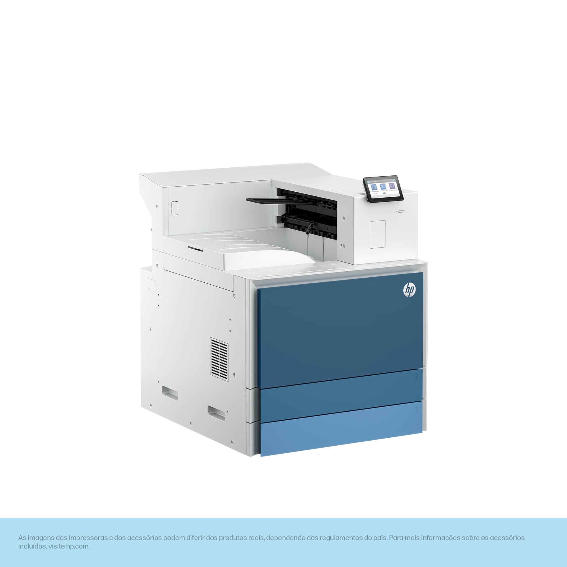 HP LaserJet Enterprise 8501dn Preto e branco Impressora, miniatura 10