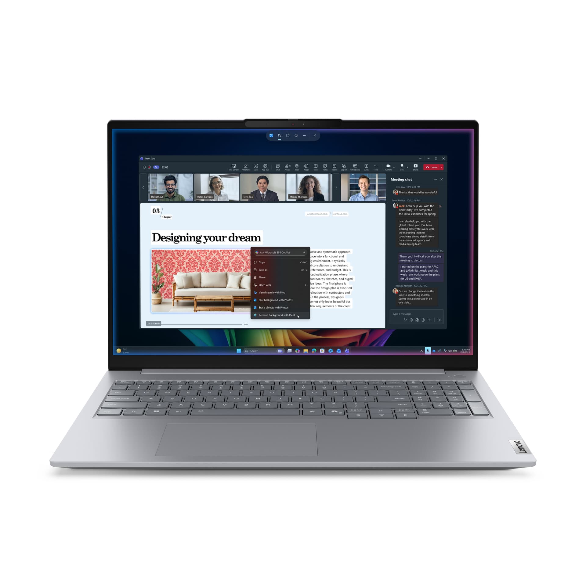 Lenovo ThinkBook 16 G9 IPL Copilot+ PC, miniatura 1