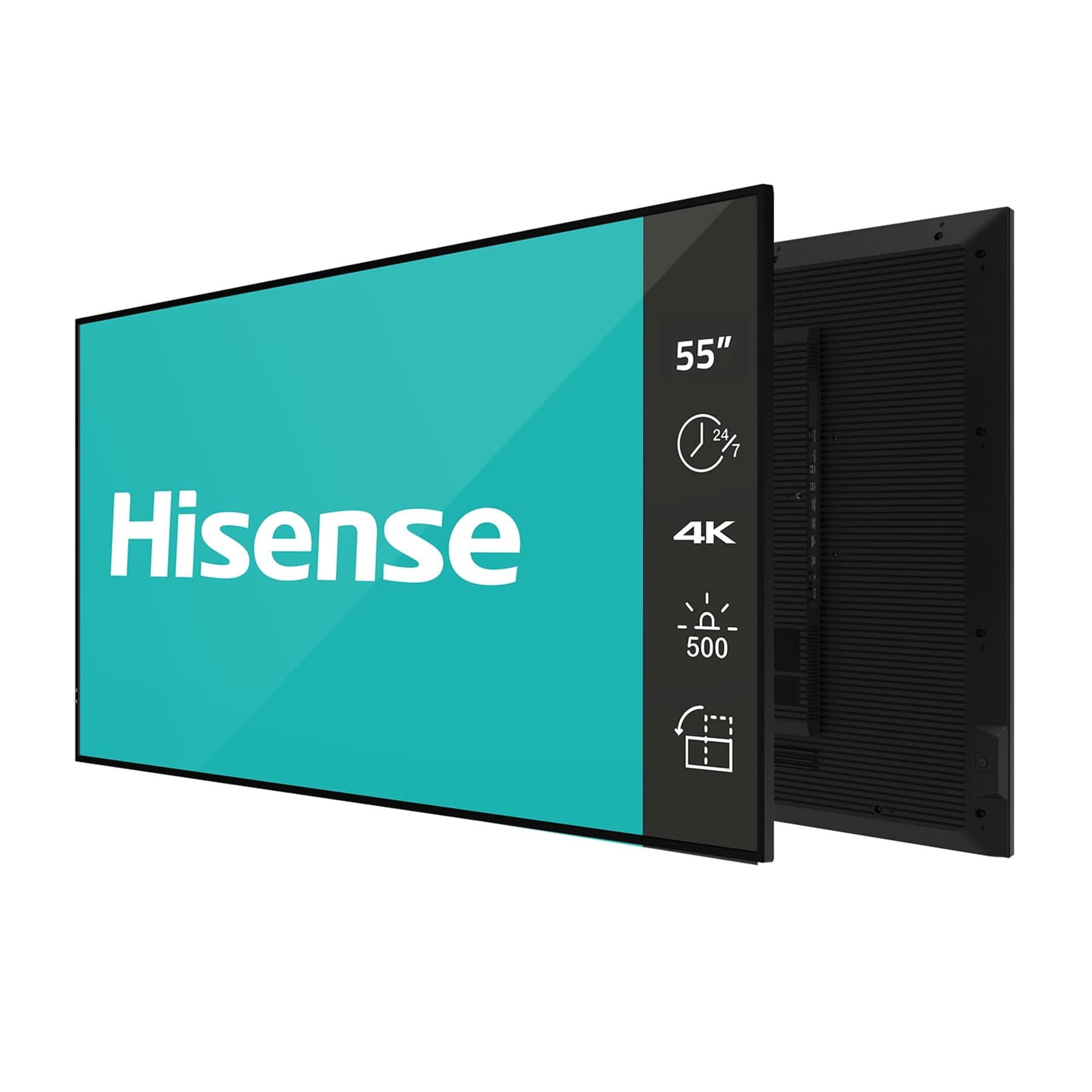 Hisense 55” 4K UHD IPS Digital Signage Display - 24/7 Operation — miniatura 2