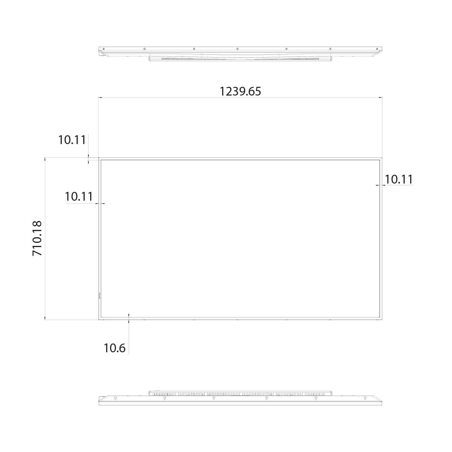 Hisense 55” 4K UHD IPS Digital Signage Display - 24/7 Operation — miniatura 8