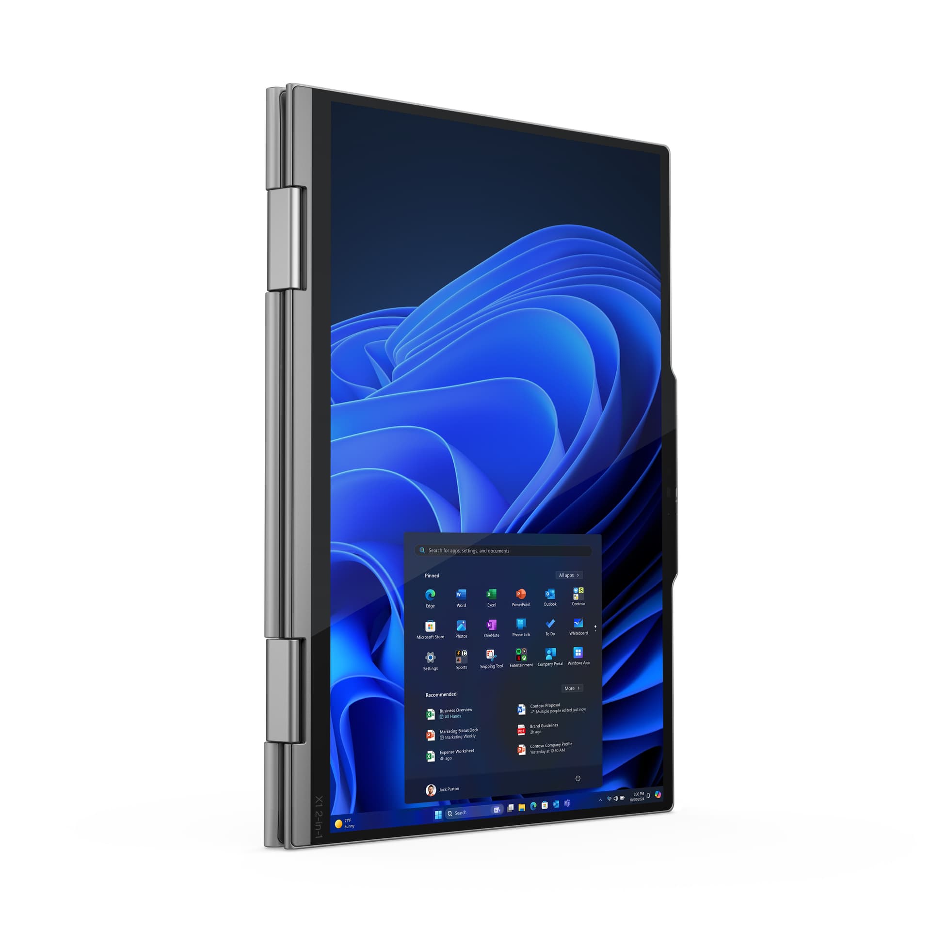 Lenovo ThinkPad X1 2-in-1 Gen 10 Aura Edition Copilot+ PC — miniatura 10