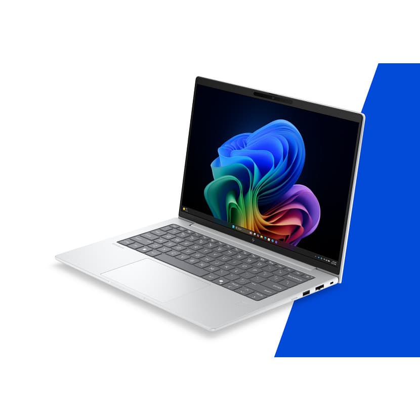 HP Elitebook 6 G2q 14 AI Qualcomm Snapdragon X2E8410 14inch WUXGAAGOLEDUWVA 32GB DDR5 512GB SSD WEBCAM FPS W11P 1Y, miniatura 14