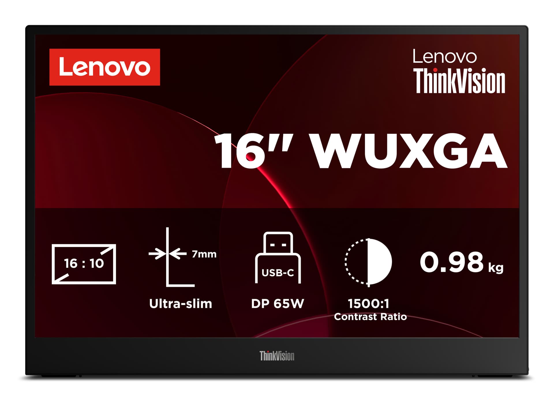 Lenovo ThinkVision M16 Monitor, miniatura 13