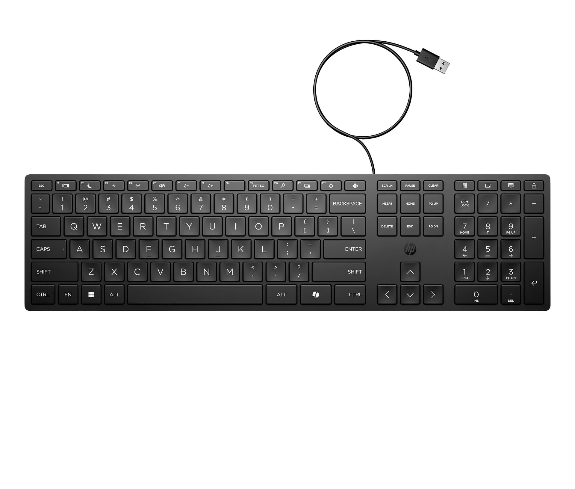 HP Teclado Desktop 320K com fios — miniatura 4