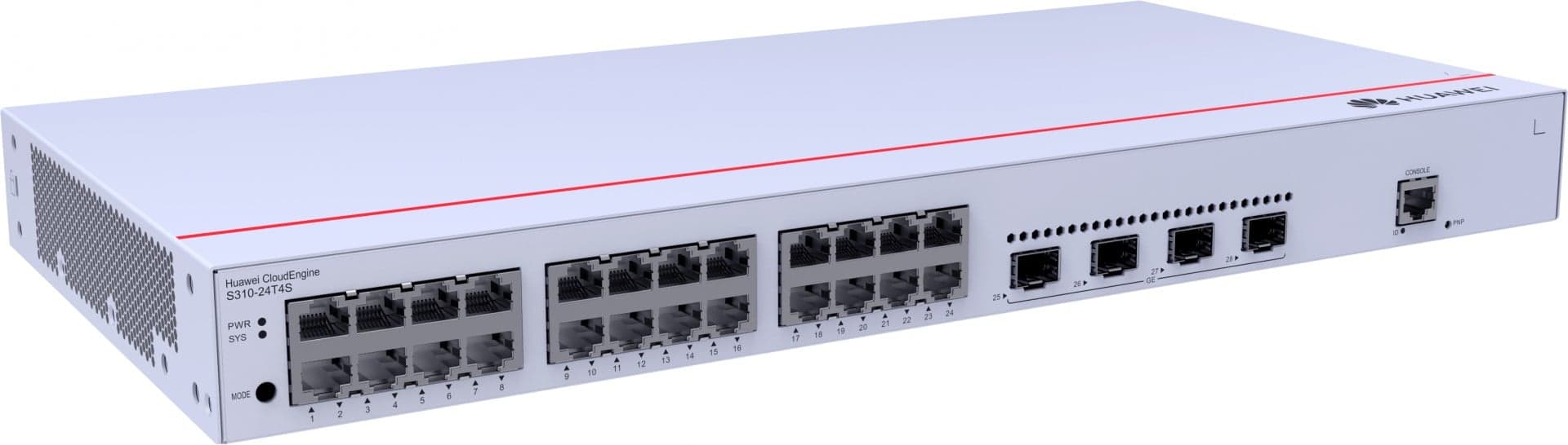 HUAWEI S310-24T4S SWITCH 24 10/100/1000BASE-T PORTS4GE SFP PORTS AC POWER#PROMO# — miniatura 2