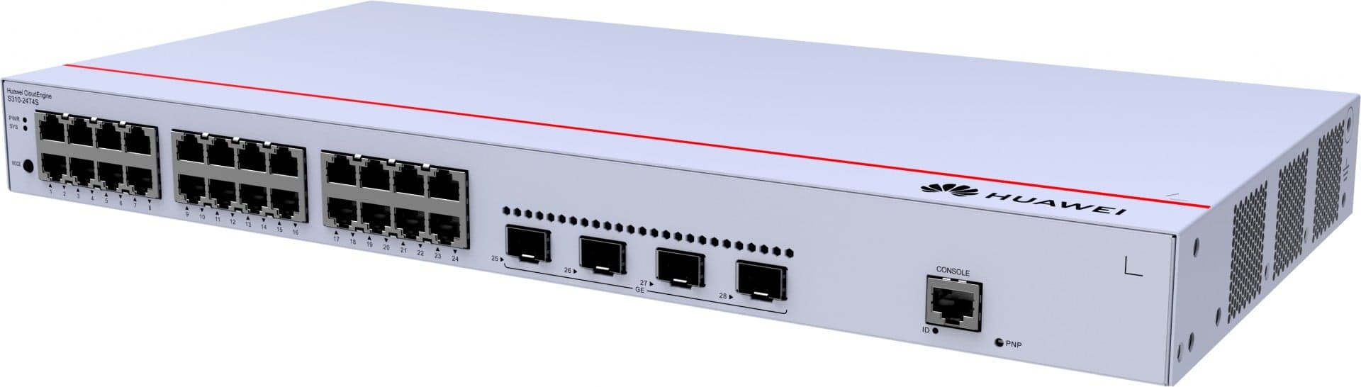 HUAWEI S310-24T4S SWITCH 24 10/100/1000BASE-T PORTS4GE SFP PORTS AC POWER#PROMO# — miniatura 3