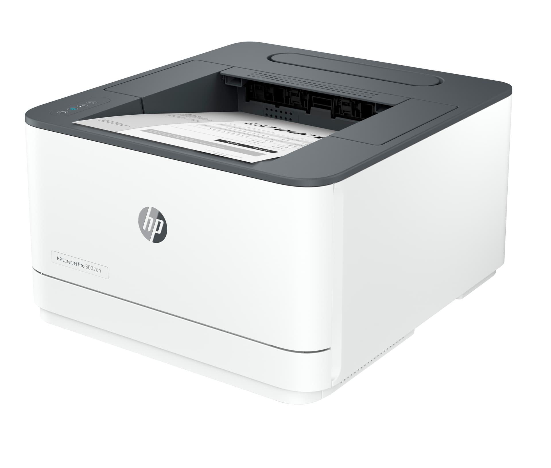 HP LaserJet Pro 3002dn Preto e branco Impressora, Apenas Ethernet; Frente e verso (duplex) — miniatura 2