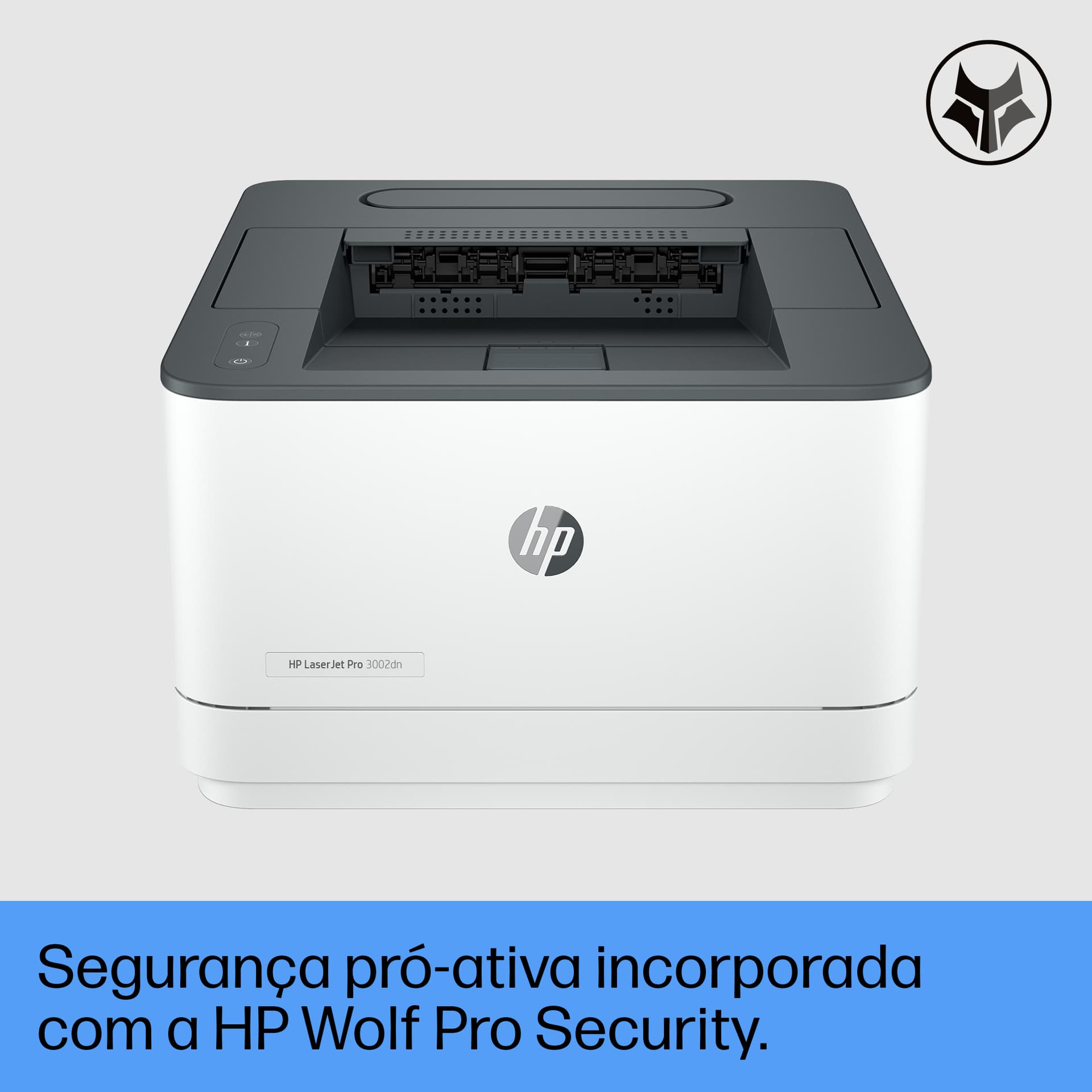 HP LaserJet Pro 3002dn Preto e branco Impressora, Apenas Ethernet; Frente e verso (duplex) — miniatura 4