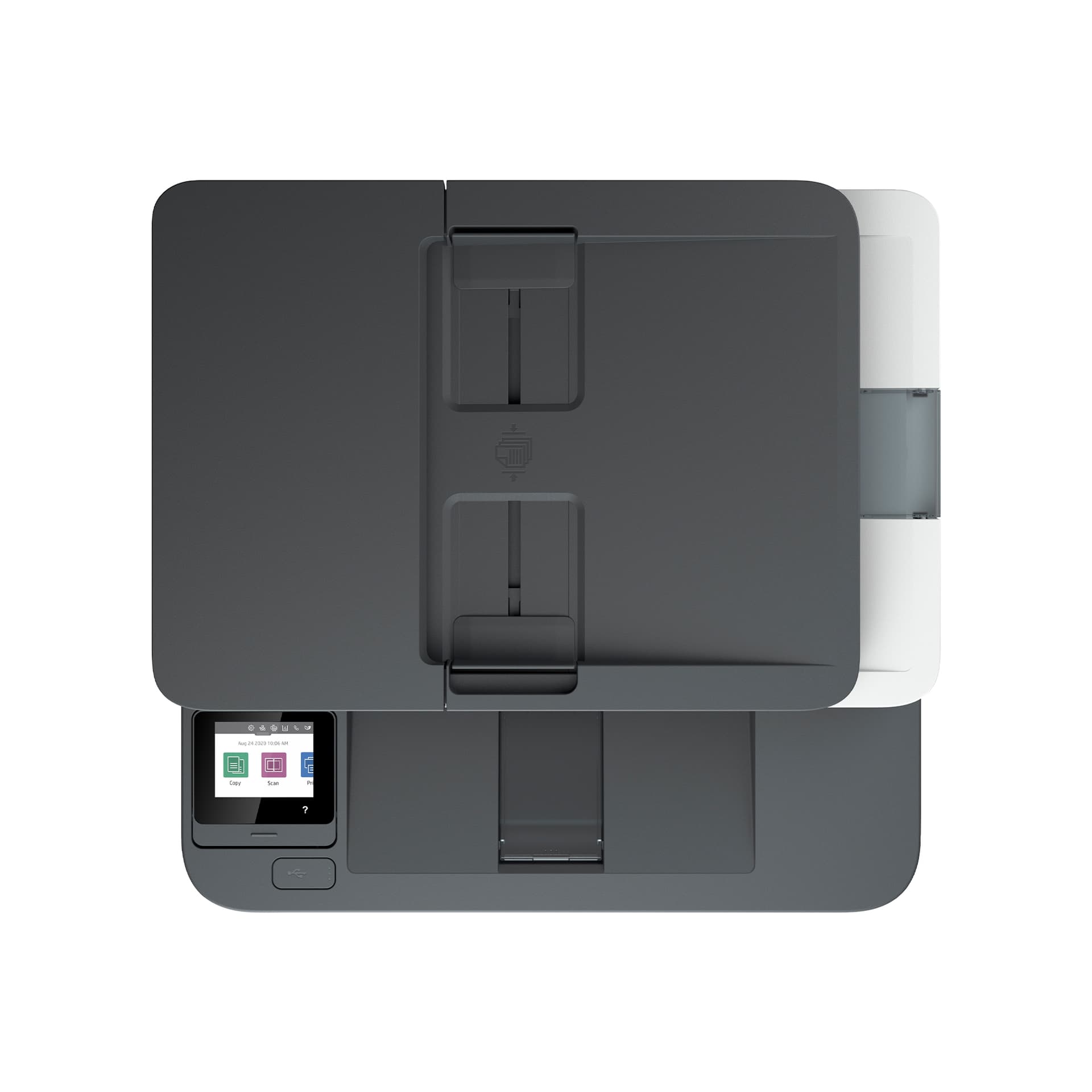 HP LaserJet Pro 3102fdn Multifunction Preto e branco Impressora, Apenas Ethernet; Copiadora, Scanner — miniatura 12