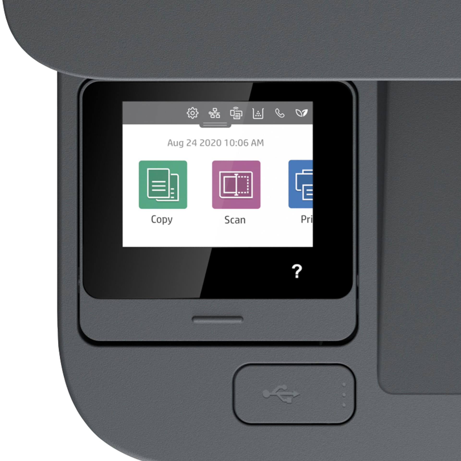 HP LaserJet Pro 3102fdn Multifunction Preto e branco Impressora, Apenas Ethernet; Copiadora, Scanner — miniatura 13
