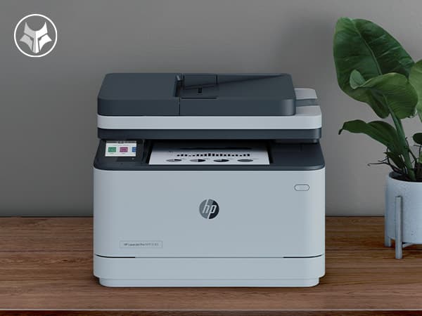 HP LaserJet Pro 3102fdn Multifunction Preto e branco Impressora, Apenas Ethernet; Copiadora, Scanner — miniatura 15