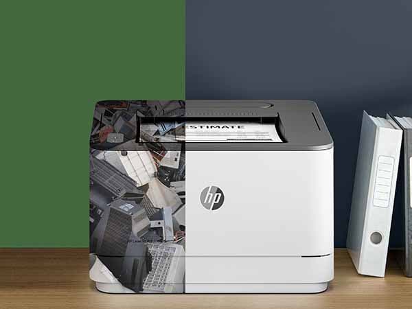 HP LaserJet Pro 3102fdn Multifunction Preto e branco Impressora, Apenas Ethernet; Copiadora, Scanner — miniatura 16