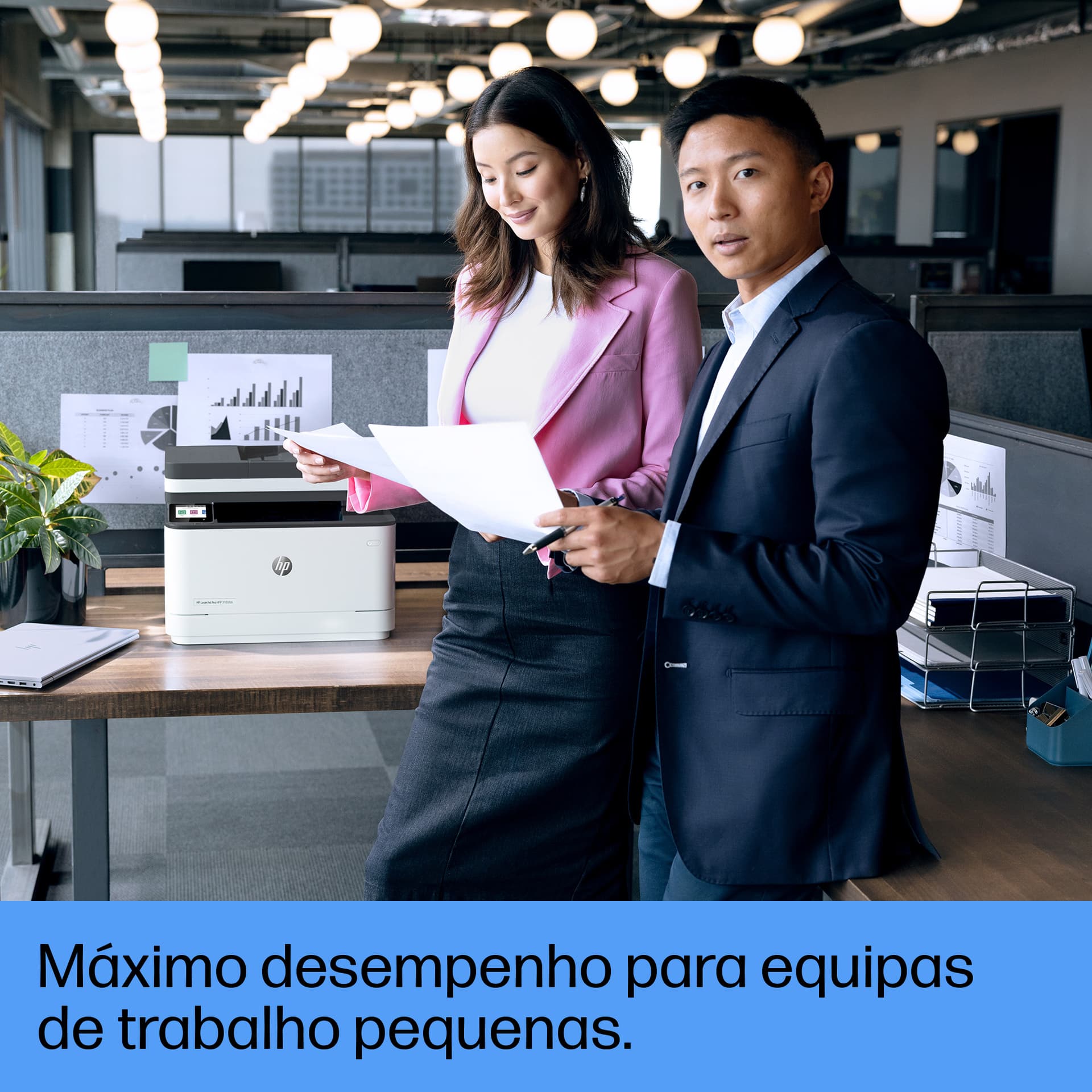 HP LaserJet Pro 3102fdn Multifunction Preto e branco Impressora, Apenas Ethernet; Copiadora, Scanner — miniatura 7