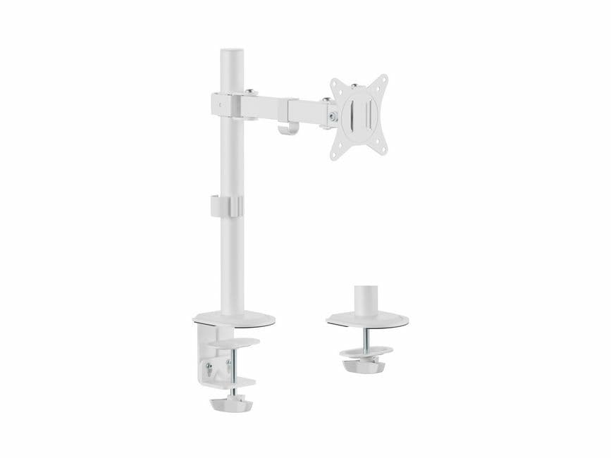Equip Suporte de montagem de secretária para monitor articulado de 17“-32”, branco — miniatura 1