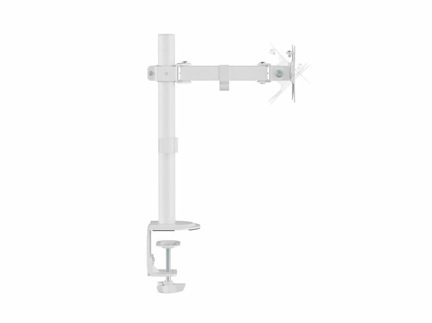 Equip Suporte de montagem de secretária para monitor articulado de 17“-32”, branco — miniatura 2